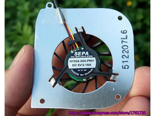notebook fan HY55A-05A-P801 5V 0.18A 3wires brushless fan~ - Newegg.com