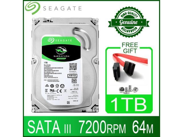 Seagate 1tb Hard Drive Disk HDD Desktop Internal HD 1000GB 1T Harddisk ...