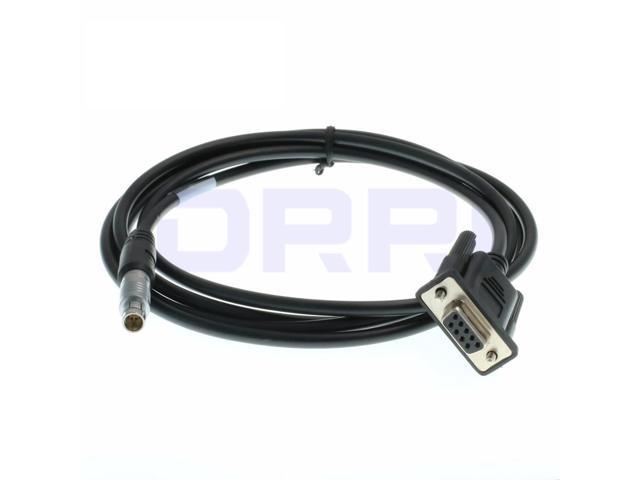 7Pin to 9pin RS232 Topcon surveying instrument GPS data cable A00303 