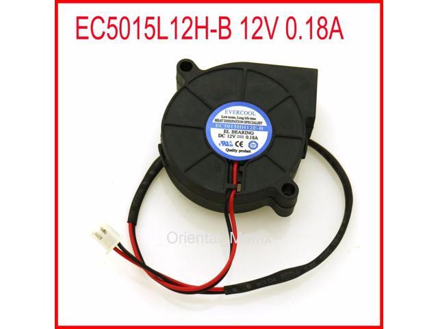 EC5015L12H-B 12V 0.18A 5CM 5015 50*50*15mm Ultra Quiet Humidifier Turbo ...