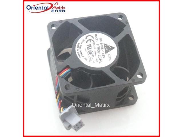 Delta PFB0612SHE-R00 60mm 12V 1.68A High Speed Cooling Fan - 3-Wire