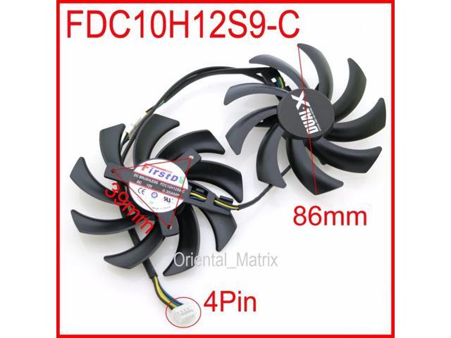 85MM Ventola Di Ricambio Cablato-Stile Per XFX RX470 RX470D