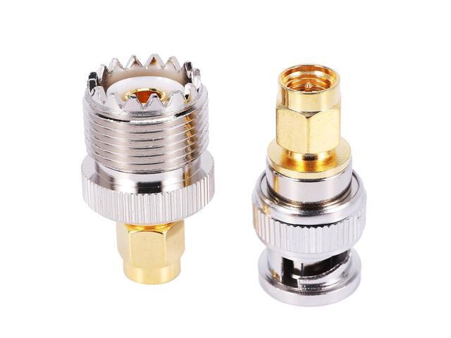 SMA to SMA BNC N F UHF Type Connectors Kits RF Adapter 20 Type,SMA ...