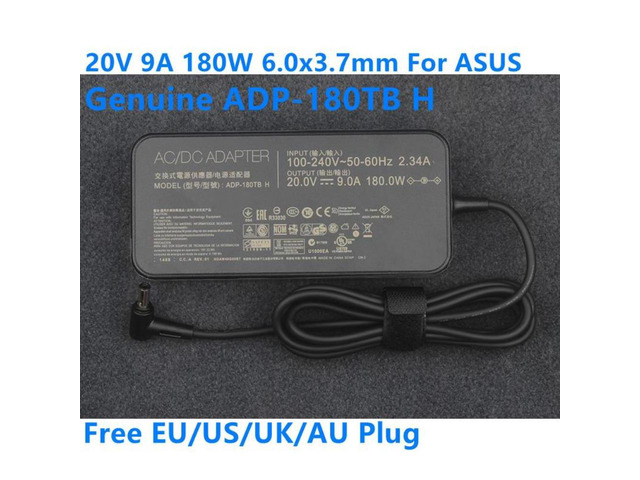 20V 9A 180W ADP-180TB H AC Adapter Power Supply For ASUS ROG 14 G14 ...