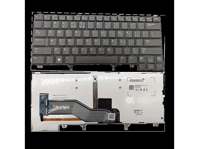 Us Backlit Keyboard Black For Laptop For Dell E6220 E6230 E6430 E6420 E6440 E5420 E6320 E6330 6869