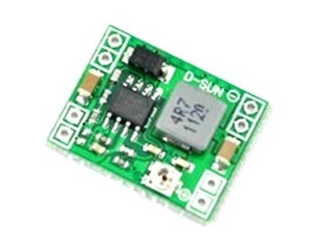 DC-DC Step-Down Power Supply Module With Voltmeter Ammeter STN LCD Display 3A