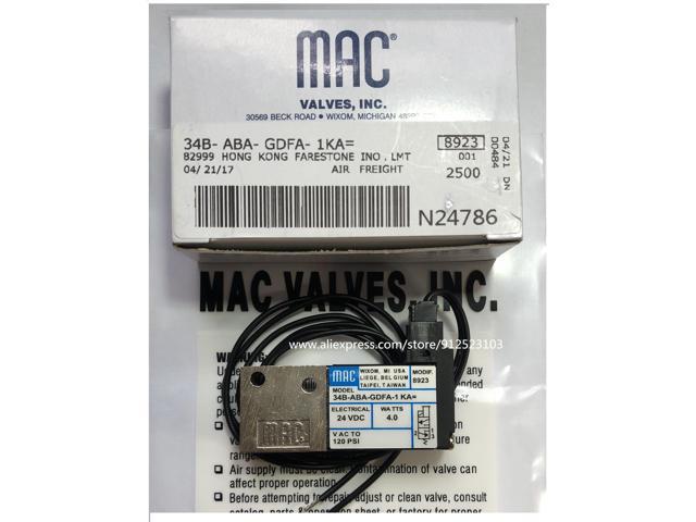 34B-ABA-GDFA-1KA MAC Solenoid Valve 100% - Newegg.com