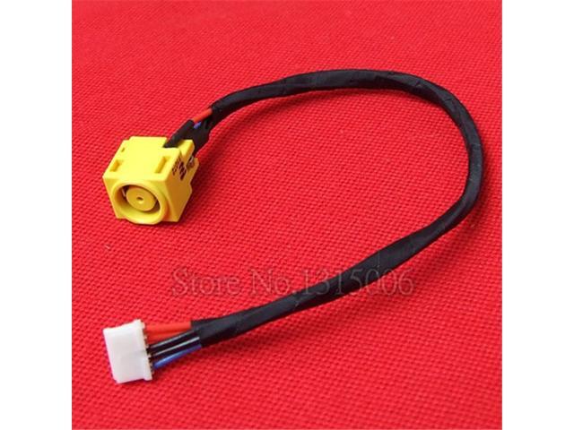 New Laptop Notebook Motherboard AC DC Power Jack Plug In Charging Port Socket Connector W Harness Cable Lenovo Ideapad G50 30 G50 40 G50 45 G50 50 Dc301 - Foto 2