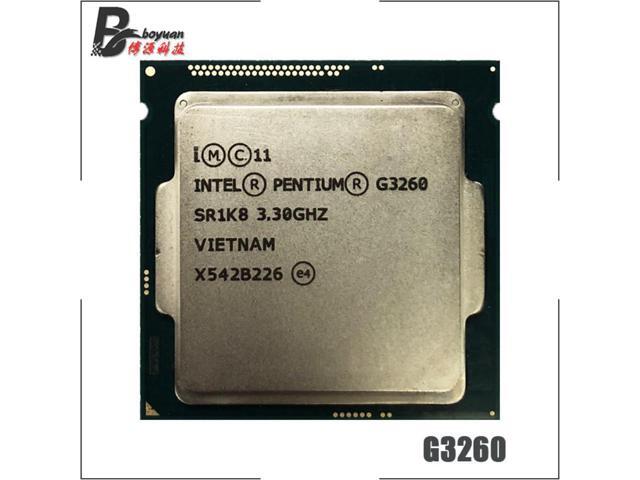 Intel Pentium G3260 3.3 GHz Dual-Core CPU Processor 3M 53W LGA 1150 ...