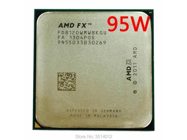 AMD FX-Series FX-8120 FX 8120 3.1 GHz Eight-Core CPU Processor ...