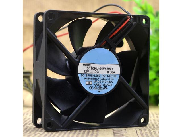 NMB Minebea 3110KL-04W-B50 Axialventilatore 12 V/DC 66 m³/h (L x B x H) 80 x 80 x 25mm