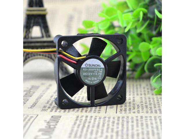 Ventilateur De Refroidissement 12V 0.7W 5cm - Compatible SUNON KD1205PHS3, 2 Fils, 5015