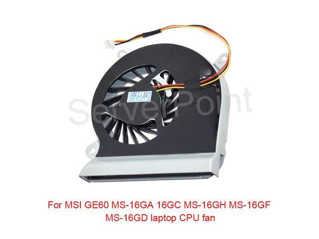 Ventilateur De Refroidissement CPU Pour Ordinateur Portable MSI GE60 (MS-16GA, GC, GH, GF, GD) - Réf. PAAD06015SL-N284/N285/N039 - 5V 0.5A