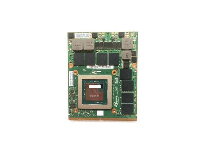 Carte Graphique NVIDIA Quadro M3000M 4 Go GDDR5 (N16E-Q1-A1) - Occasion