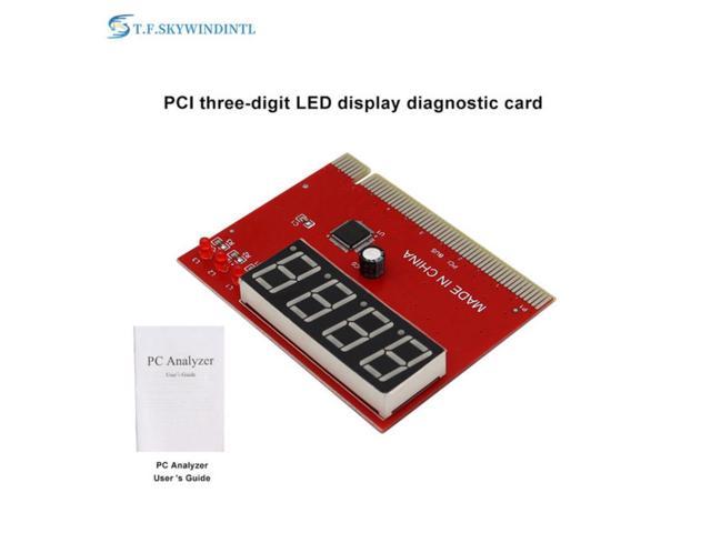 Computer PCI POST Card Motherboard LED 4-Digit Diagnostic Test PC Analyzer Wholesales
