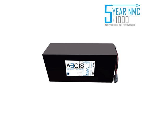 Aegis Battery 72V 40Ah Li-Ion Battery + Charger is a state of the