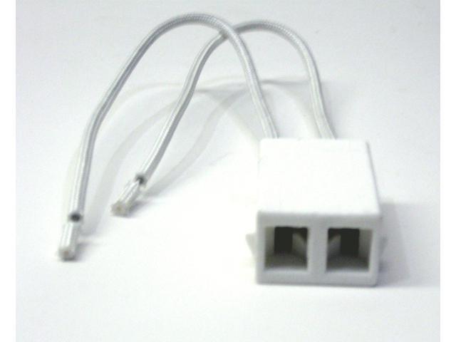 Top Burner Ceramic Receptacle Kit Compatible with Whirlpool AP3075808 PS340571 330031 