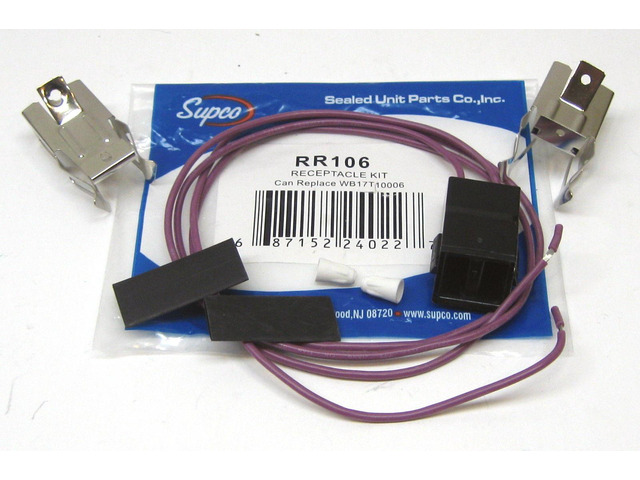 2-Pack WB17T10006 Burner Receptacle Terminal Blocks For GE Ranges (Model AP3203326) 9 thumbnail image