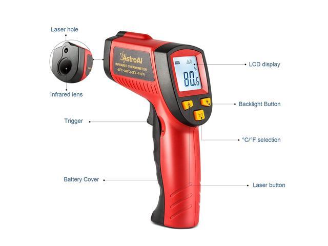 Digital Infrared Thermometer 380, No Touch Digital Laser Temperature G