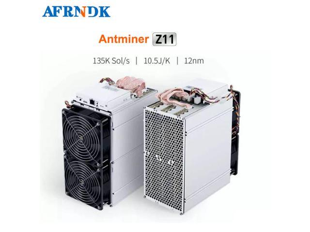 Bitmain Antminer Z11 135k ZEC 1418W 135 KSol/s 10.50 J/KSol Ethernet Bitcoin Mining Machine(With Power Supply) ASIC Better than L3+ S9Miner