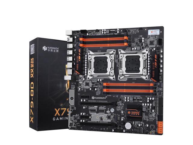 HUANANZHI X79 Dual 8D X79 Motherboard Intel Dual CPU LGA