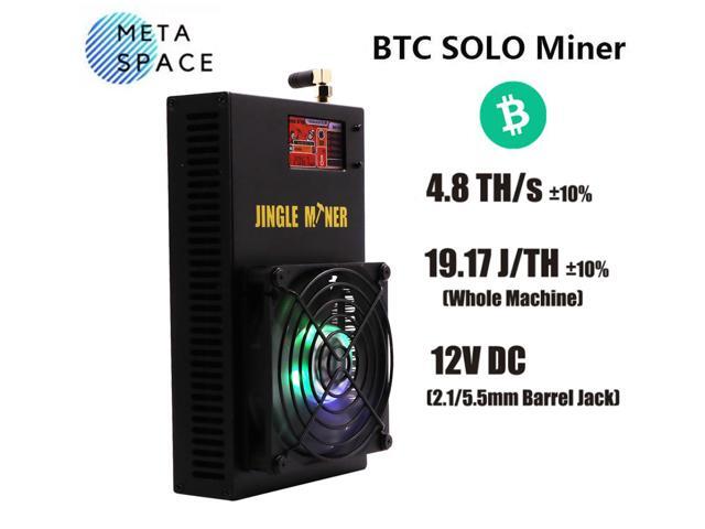 Jingle Miner BTC Solo pro 4.8Th/s Solo Miner BM1370 Asic Chip 12V DC ...