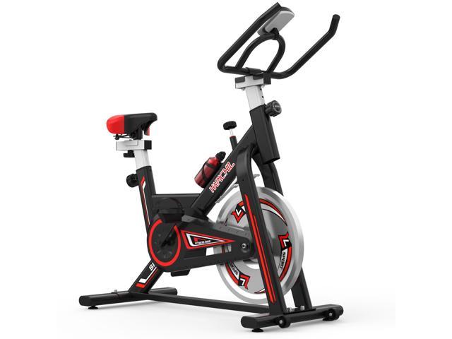 Studio Exercise Bike Flywheel Fitness Commercial Home Gym Cycling LCD Stationary 