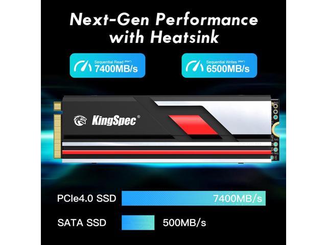 KingSpec SSD XG7000 PRO 2 TB Cache HD M.2 2280 PCIe Gen4 x4 NVMe 1.4 ...