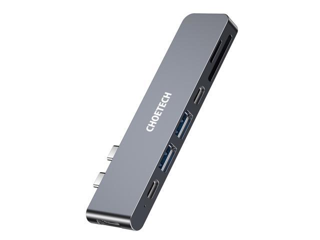 7in1 USB-C Hub Type-C USB 3.0 Multiport Card Reader Adapter HDMI For MacBook Pro 