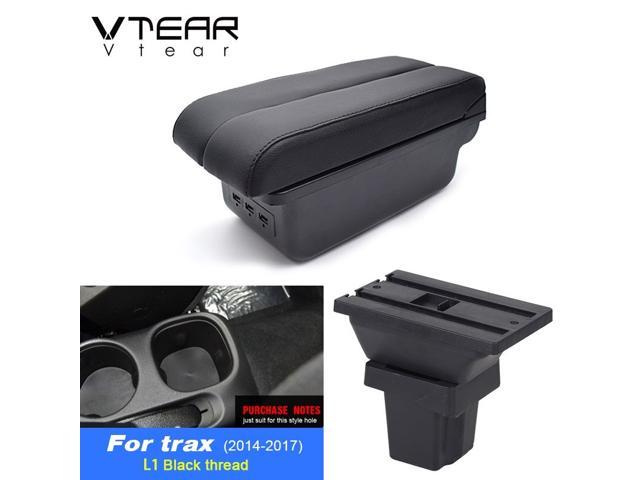 Car Center Console Armrest for Chevrolet for Chevy Trax 2016 2017 2018 2019 2020 2021 Auto Armrests Storage Box 