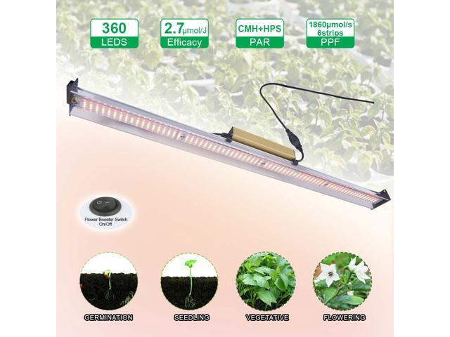 Details about   WhiteRose 2000W Sunlike LED Grow Light Full Spectrum for Indoor Medical Plants 