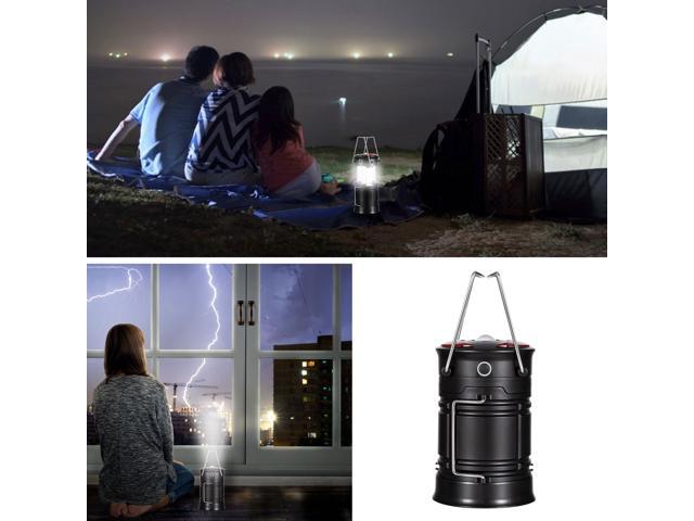 Portable LED Camping Lantern With Rechargeable Battery Or 3 AA Battery  Powered  Emergency Camp Light With Urgent Flashlights, USB Charging For  Phone 