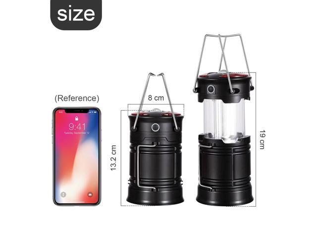 Portable LED Camping Lantern With Rechargeable Battery Or 3 AA Battery  Powered  Emergency Camp Light With Urgent Flashlights, USB Charging For  Phone 