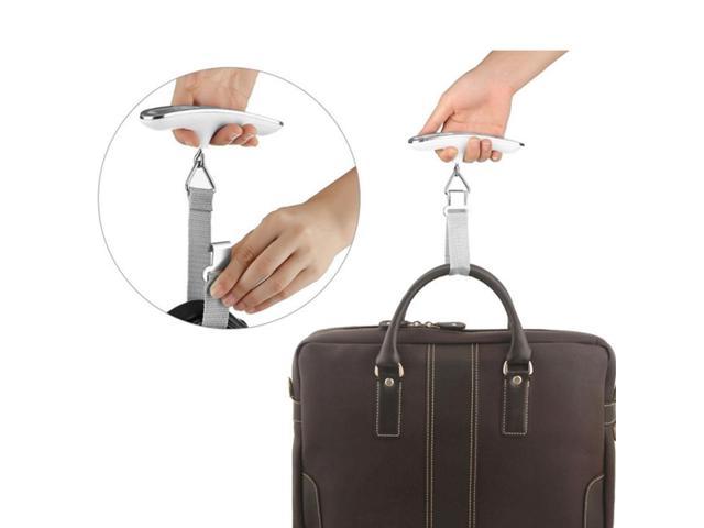 Portable Travel 110lb / 50kg LCD Digital Hanging Luggage Scale Electronic  Weight