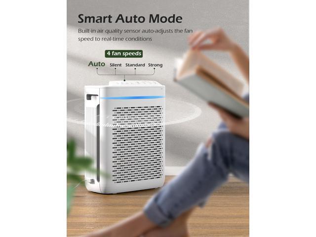 USB Charging Portable air purifie Three-Level Speed Regulation Four-Layer Air Filtration A Single Full Charge Can Be Used for 4-8 Hours XHIEOU Wearable Portable Personal Air Purifier