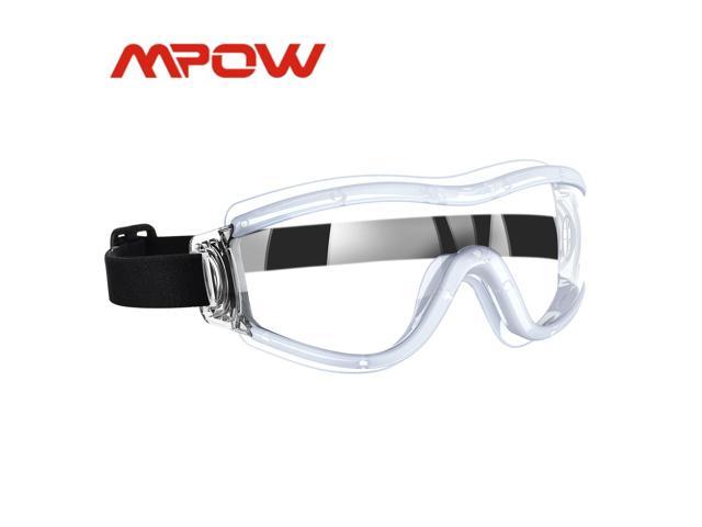 MPOW Safety Goggles, UV Protective Glasses with Anti-Fog Coating Lenses, Splash Shield Lightweight Eyewear with Impact Resistance, Panoramic View, for Workplace, Household Use