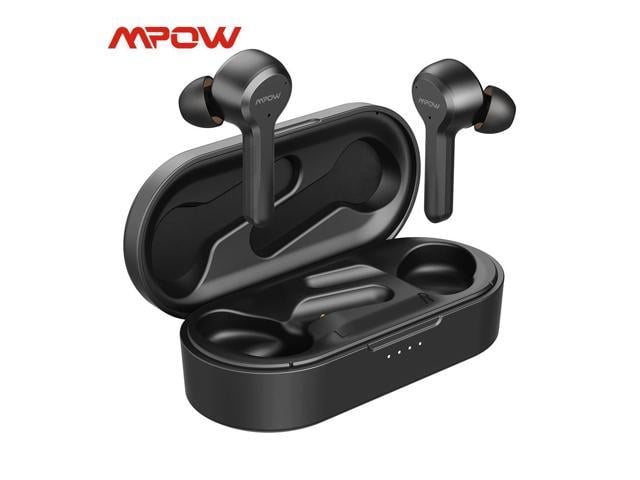 White Earbuds Earphones Stereo Sports Headphons Earbuds Noise Cancelling and Waterproof Headsets