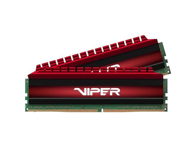 Patriot Viper 4 Arbeitsspeicher 16GB DDR4-RAM Kit 3200 MHz, CL6, 2X 8GB PV416G320C6K