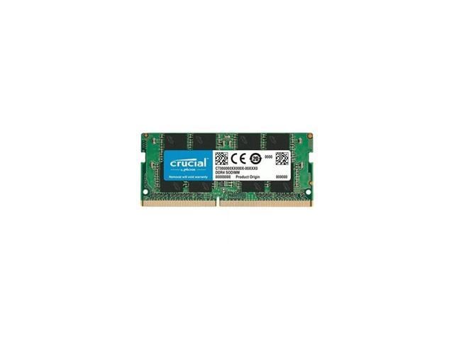 Crucial 32GB Single DDR4 3200 MT/s CL22 SODIMM 260-Pin 