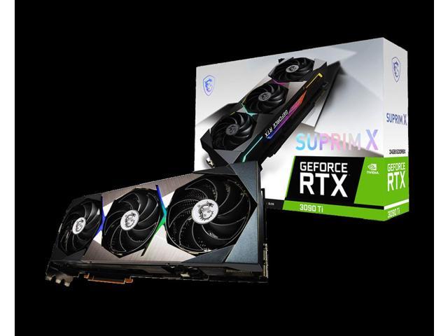 MIS GeForce DDR6X RTX 3090 Ti SUPRIM X 24G GPUs / Video Graphics