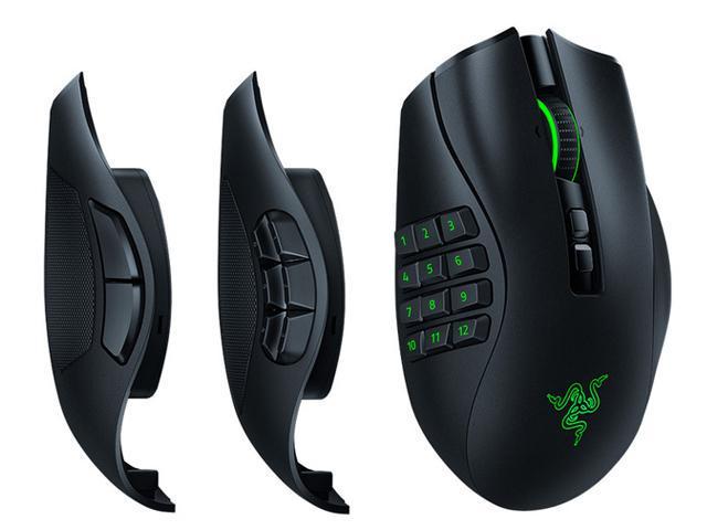 Razer Naga Pro Professional Edition Wireless Bluetooth E-Sports Computer Game Mouse Macro Interchangeable three Side Key