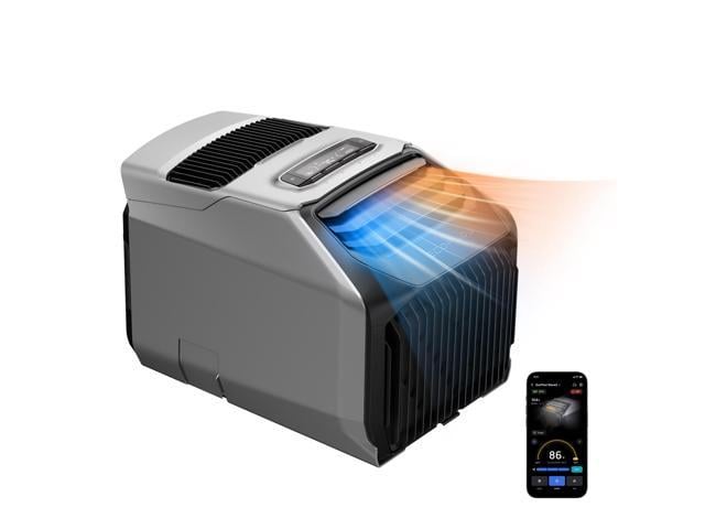 EcoFlow Wave 2 Portable Air Conditioner, Air Conditioning Unit with Heat, Air Portable AC for Outdoor Tent Camping/RVs or Home Use (Battery Not Included)