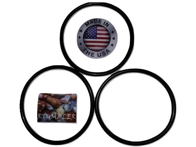 RTumbler Brand Rock Tumbler Replacement Drive Belt 3 Pack Compatible with Thumler's Tumbler A-R1, A-R2, A-R6, A-R12, Model B Brand Tumblers