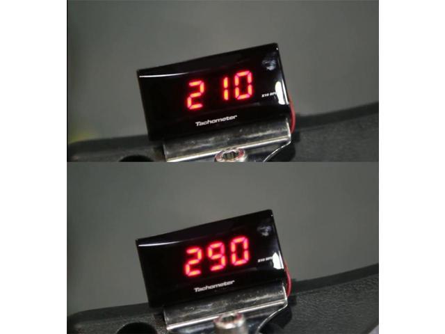 Digital Square Koso Mini RPM Tacho Hour Meter LCD Display