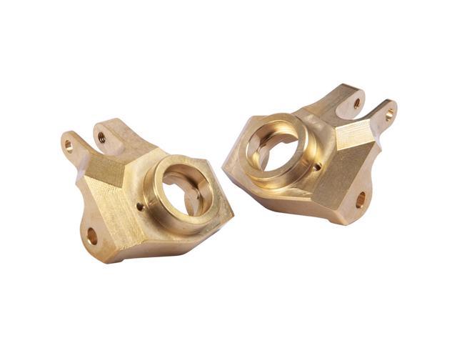 2Pcs Brass AR44 Steering Knuckle For Car 1/10 RC Crawler Axial SCX10 II 90046