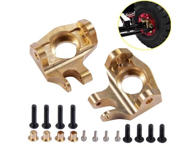 2pcs Brass Front Steering Knuckle Set for 1/10 RC Axial Scx10 II 90046 Crawler for sale online