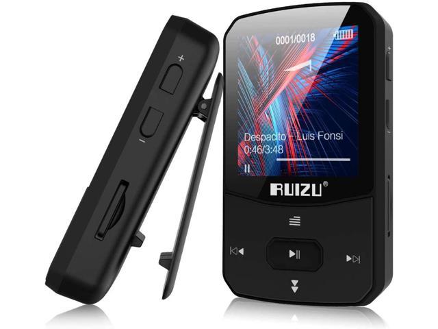 Timoom M7 MP3 Player Bluetooth 5.0 Full Touch 4.0 Screen 16GB MP4 HiFi Lossless Sound with Built-in Speaker FM Radio Video/Voice Recorder E-Book Headphones Supports TF up to 128GB 