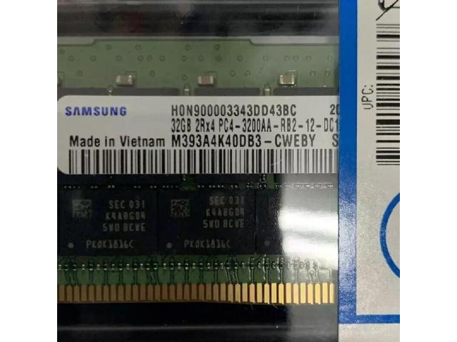 SNP75X1VC/32G, AA799087, AA810827 - 32GB Dell 2RX4 DDR4 RDIMM