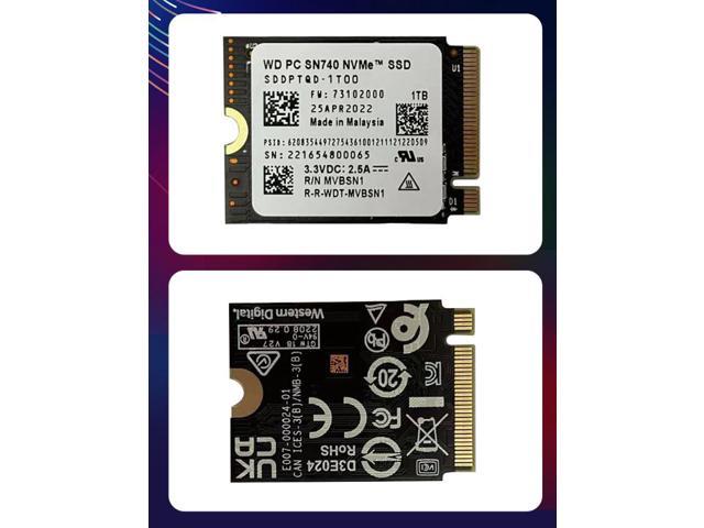 Western Digital WD SN740 1TB M.2 SSD 2230 NVMe PCIe Gen 4x4 SSD