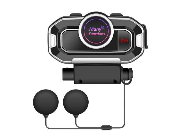 Motorcycle Helmet Bluetooth Headset, Hands-Free Call /FM /Riding